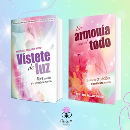 Pack libros VÍSTETE DE LUZ y EN ARMONÍA CON EL TODO